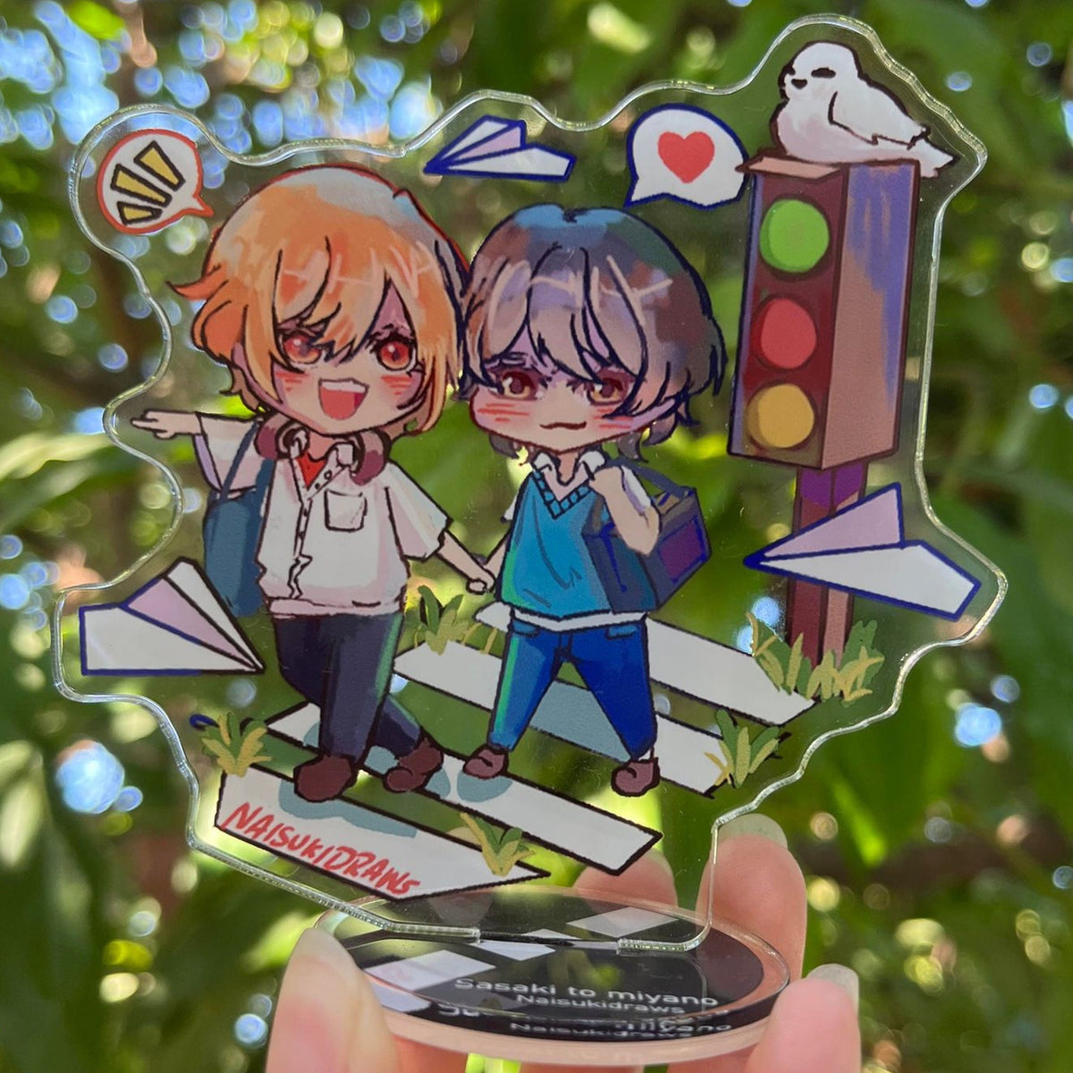 Sasaki to Miyano Acrylic Standee
