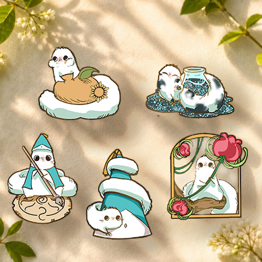 WHA Brushbuddy Enamel Pins