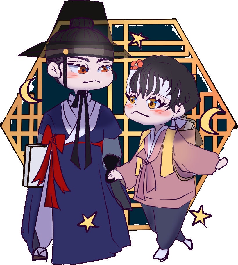 Painter of the Night FANMADE Acrylic Charm : High Quality BL Yaoi Manhwa