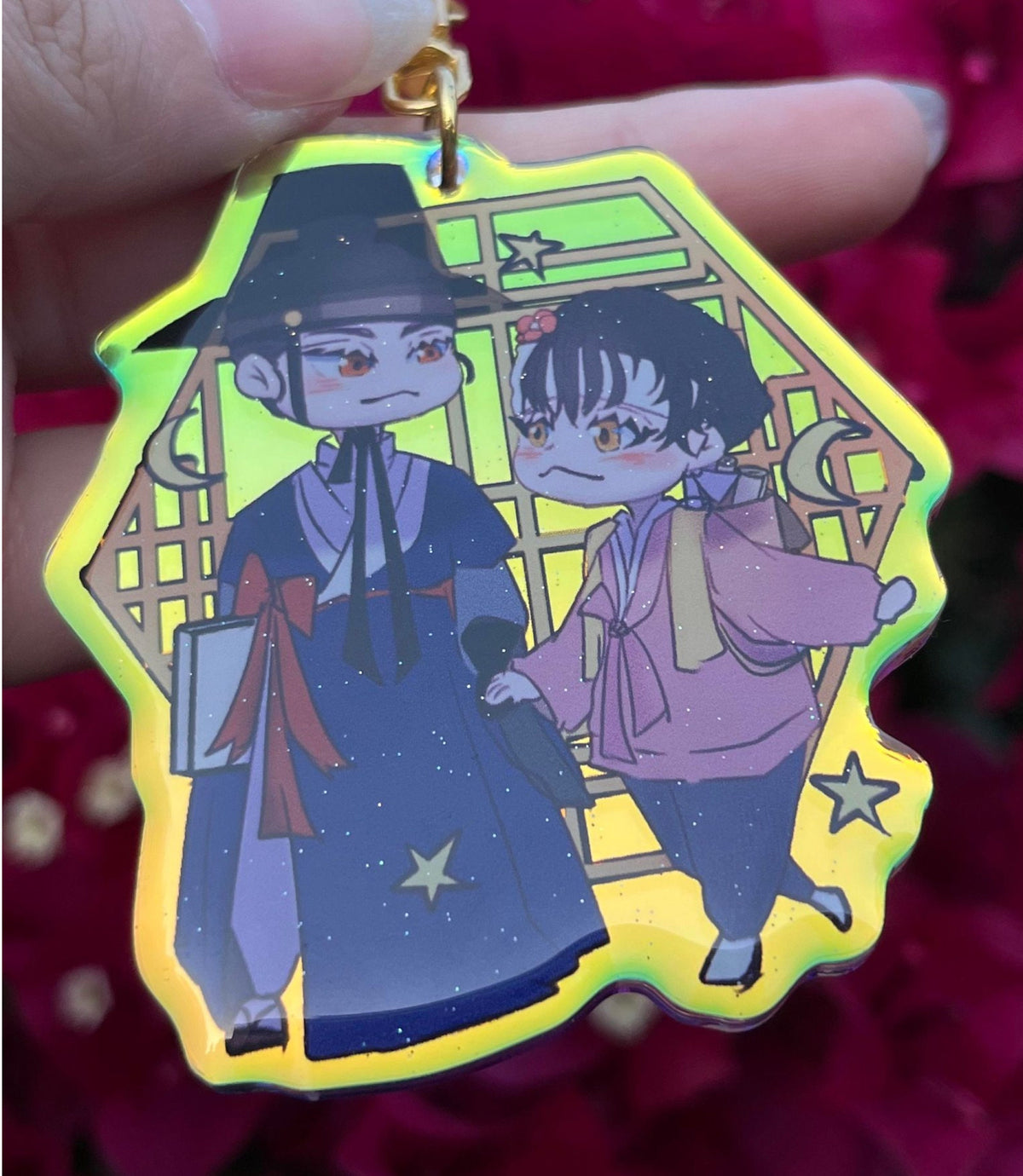 Painter of the Night FANMADE Acrylic Charm : High Quality BL Yaoi Manhwa