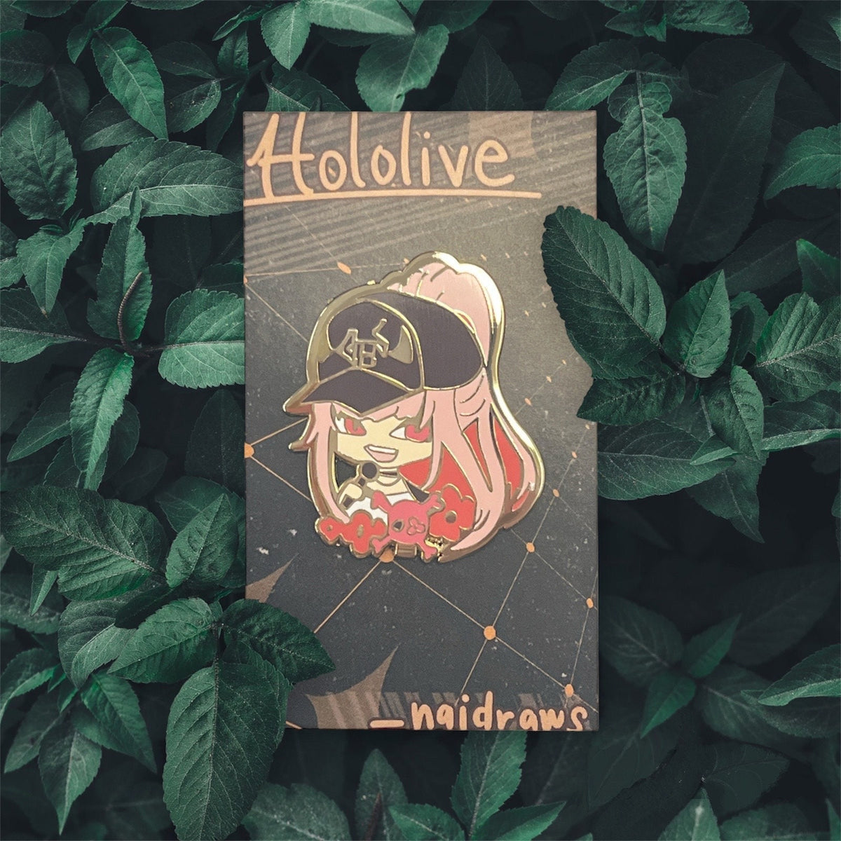Hololive EN Enamel Pins set 1