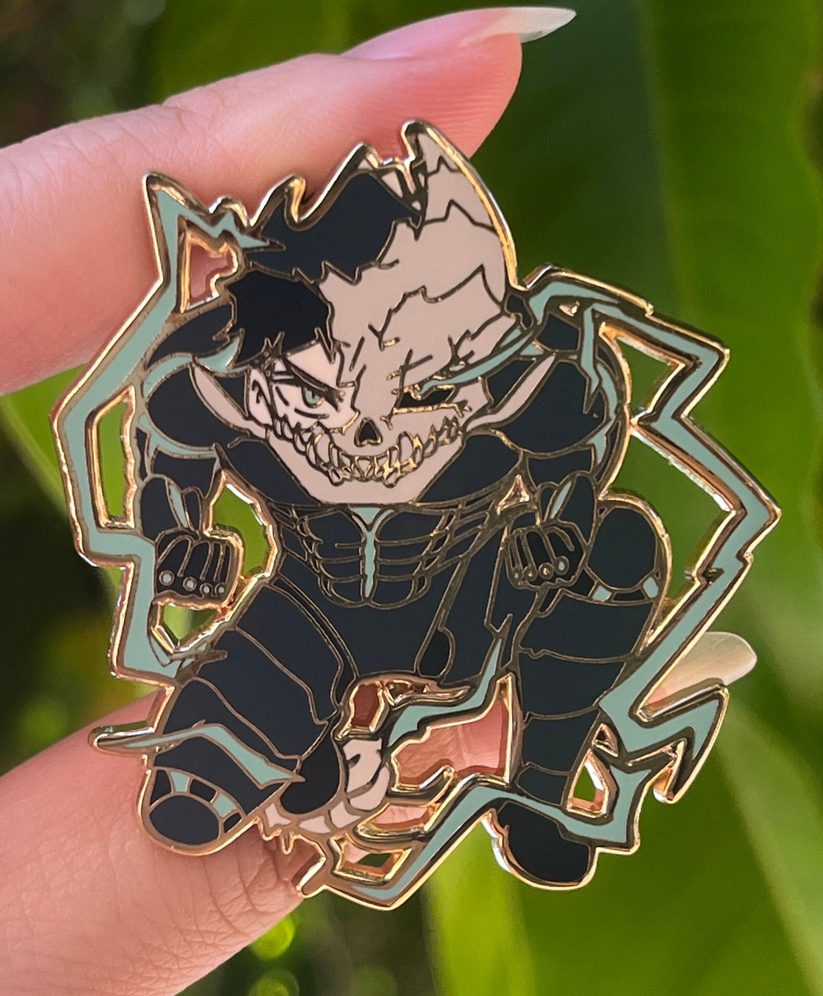 Beast no 8 Enamel Pin