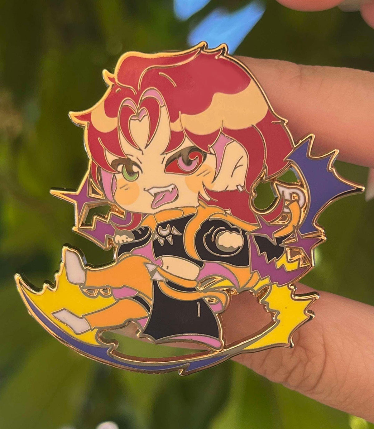 Heartsteel boy band enamel Pin
