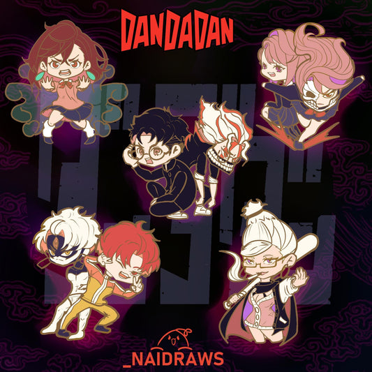 Dandadan Enamel Pins